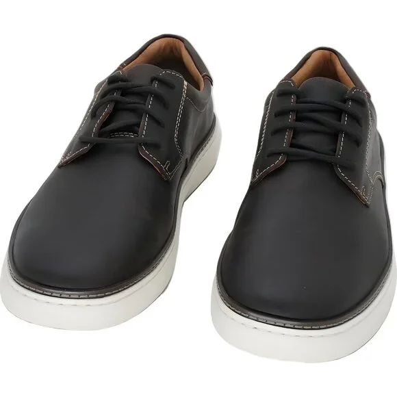 Johnston & Murphy McGuffey 2 Casual Oxfords Black Men\'s US 8.5W Derby Solid Dress Shoes for Men for sale | eBay main image 4
